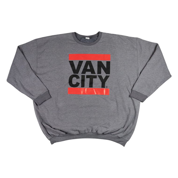Vancity UnDMC Big+Tall Crewneck - Grey
