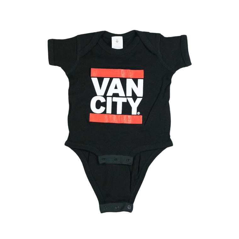 Vancity Infant UnDMC Onesie - Black/Red