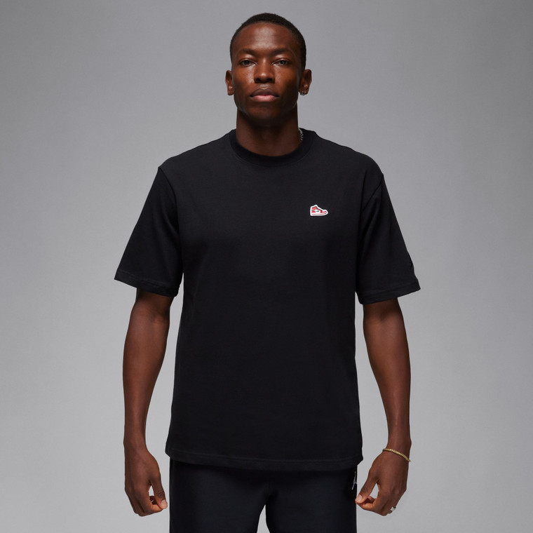 JORDAN SNEAKER PATCH TEE - BLACK