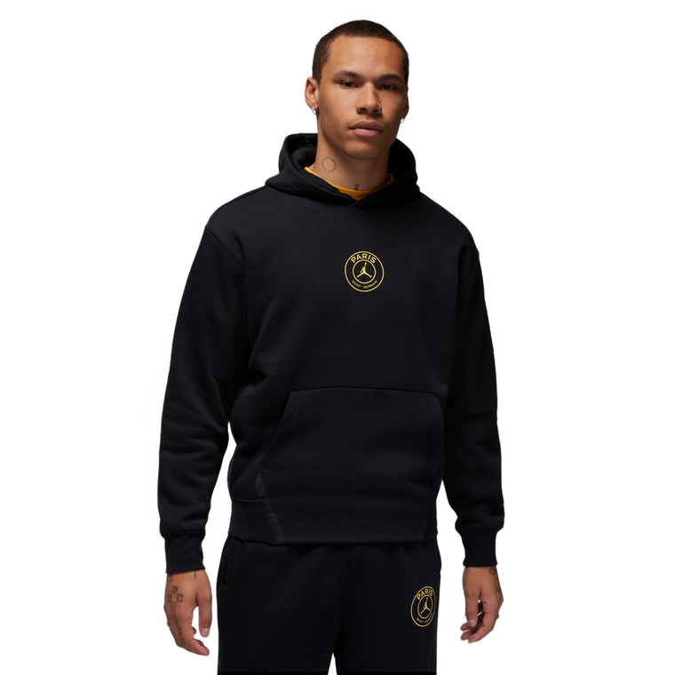 JORDAN PSG FLEECE PULLOVER - BLACK