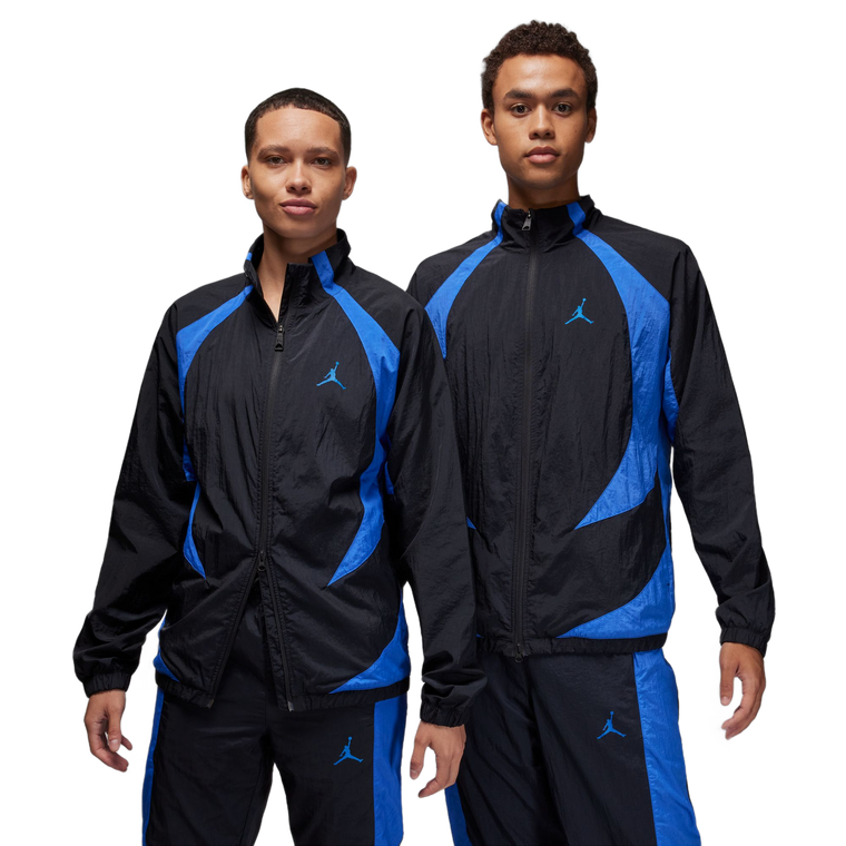 JORDAN SPORT JAM WARM UP JACKET - BLACK/GAME ROYAL