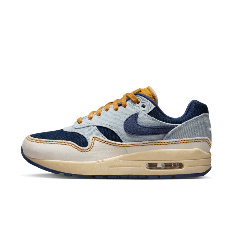 WOMENS NIKE AIR MAX 1 '87 "AURA AND MIDNIGHT NAVY"