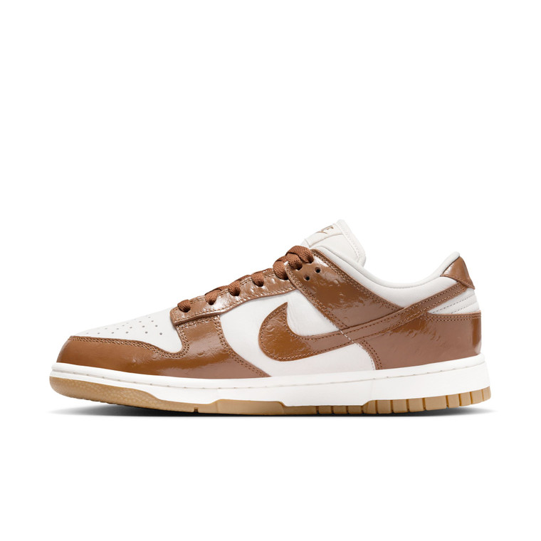 WOMENS NIKE DUNK LOW LX "BROWN OSTRICH"