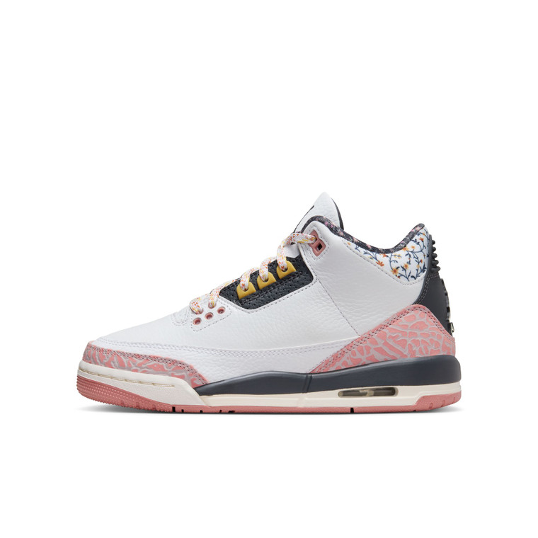 AIR JORDAN 3 RETRO (GS) "VINTAGE FLORAL"