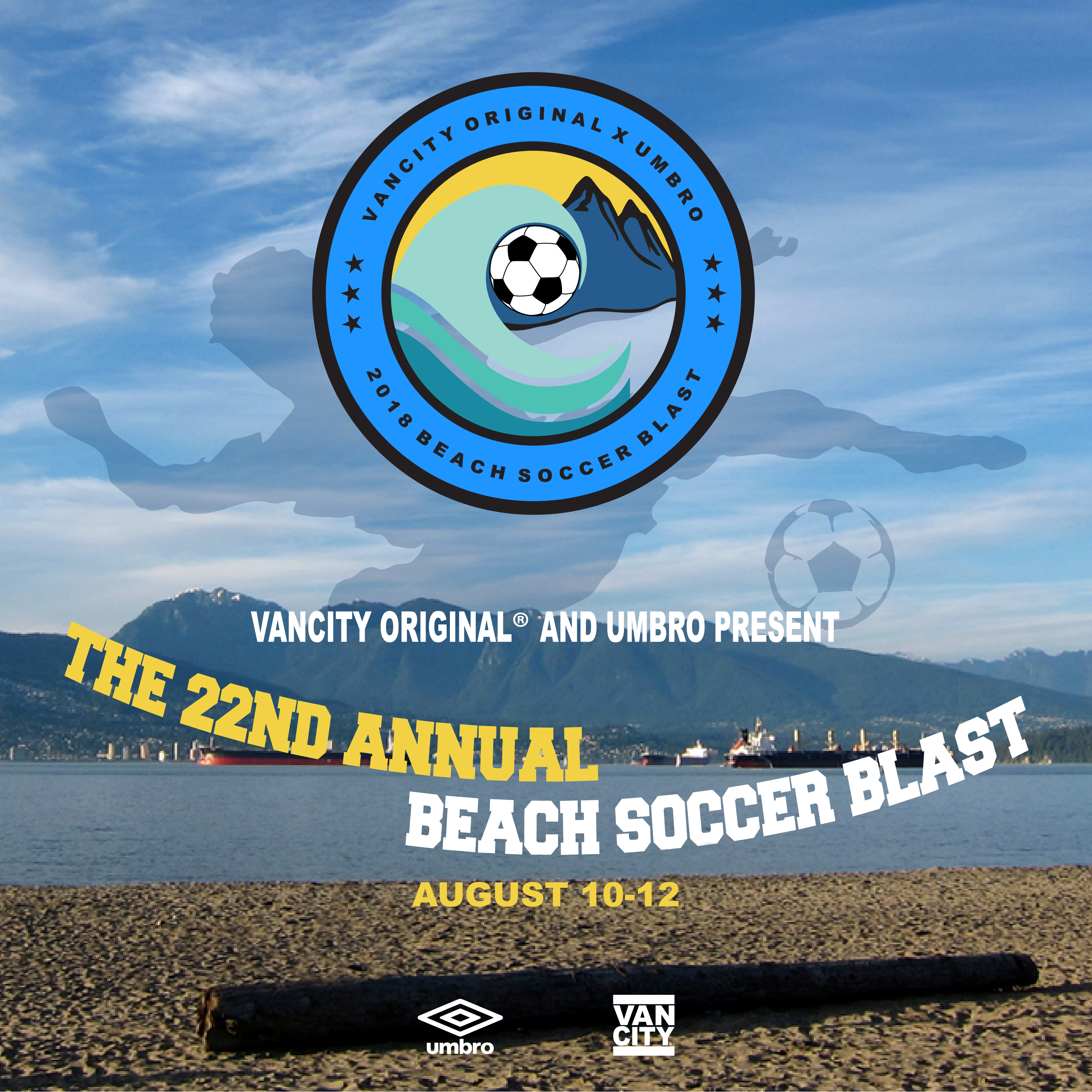 VANCITY ORIGINAL® x UMBRO BEACH SOCCER BLAST 2018 - Vancity