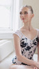 FLORAL PRINT / LACE CAP LEO