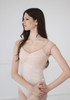 PINK LACE OVER POLKA DOTS LEO