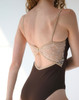 NUDE LACE INSERT BACK CAMI