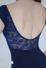 NAVY LACE OVERLAY LEO