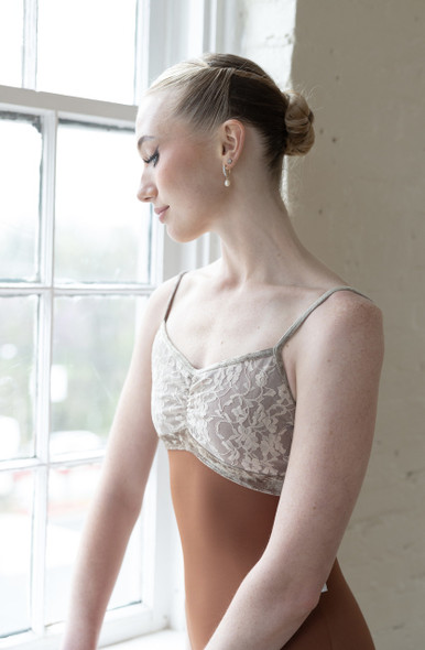 NUDE LACE OVERLAY CAMI