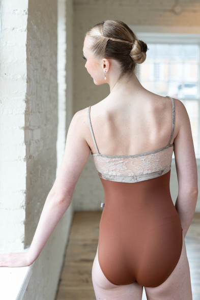 NUDE LACE OVERLAY CAMI