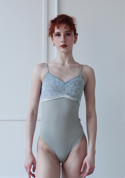 GREY LACE OVELAY CAMI