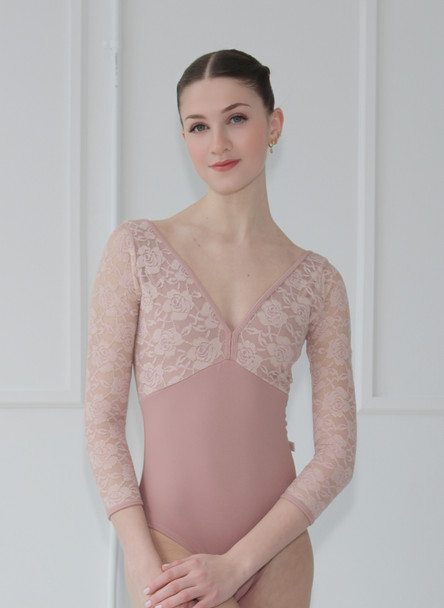 D.ROSE LACE OVERLAY LEO