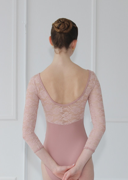 D.ROSE LACE OVERLAY LEO