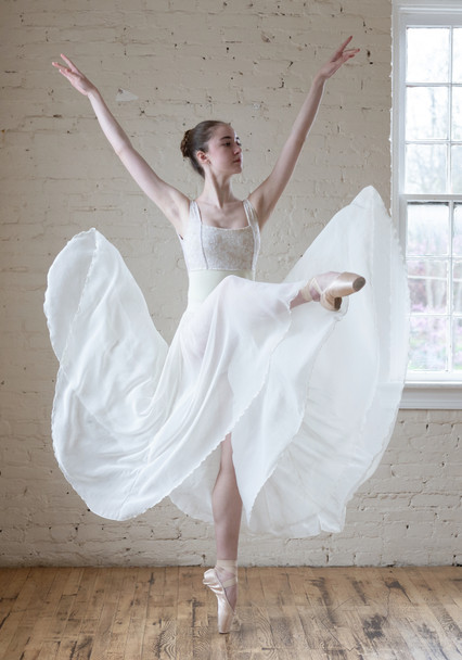 CREAM LACE OVERLAY TANK