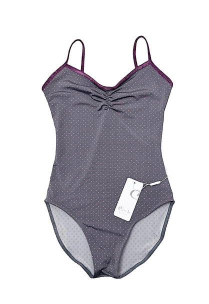 CHARCOAL POLKA DOTS CAMI