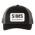 SIMS Logo (Charcoal Mesh Trucker Cap)