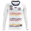 Adelaide Crows 2026 Authentic Long Sleeve Youth ANZAC Guernsey