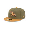 Adelaide Crows New Era 59Fifty Winter 23 Olive & Wheat Cap