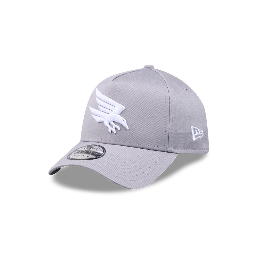 Adelaide Crows New Era Grey/White 9Forty A-Frame