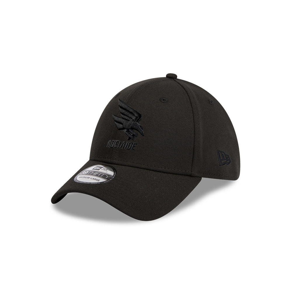 Adelaide Crows New Era Blk/Blk 39Thirty | Crows Shop