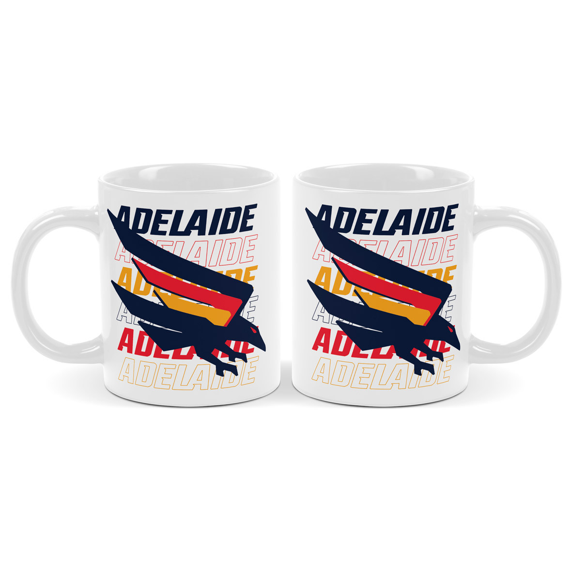 ADELAIDE CROWS お皿❤ Adelaide Stack Logo Mug | Licensing Essentials