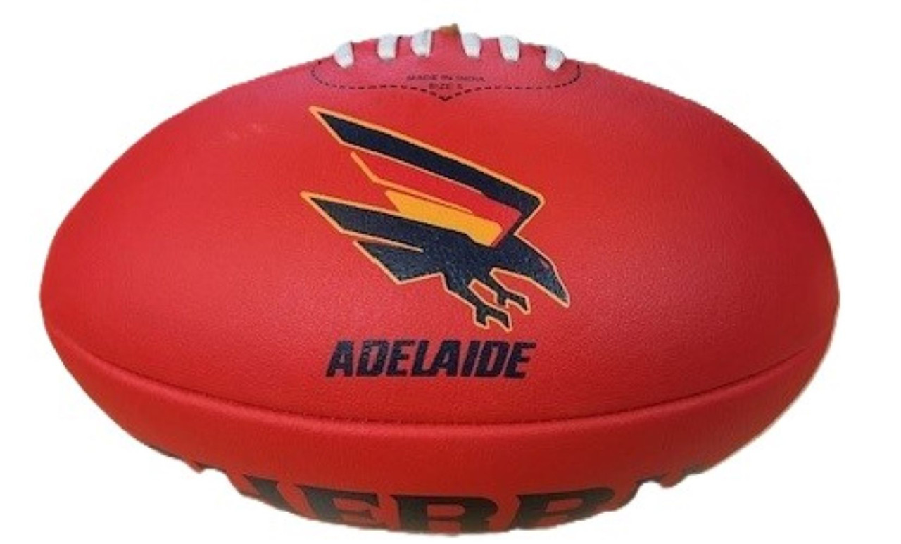 Adelaide Crows Sherrin Club Leather - CROWS SHOP