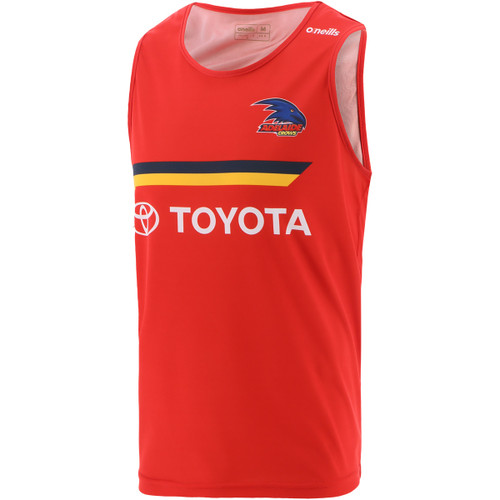 2021 Adelaide Crows Training Singlet Red
