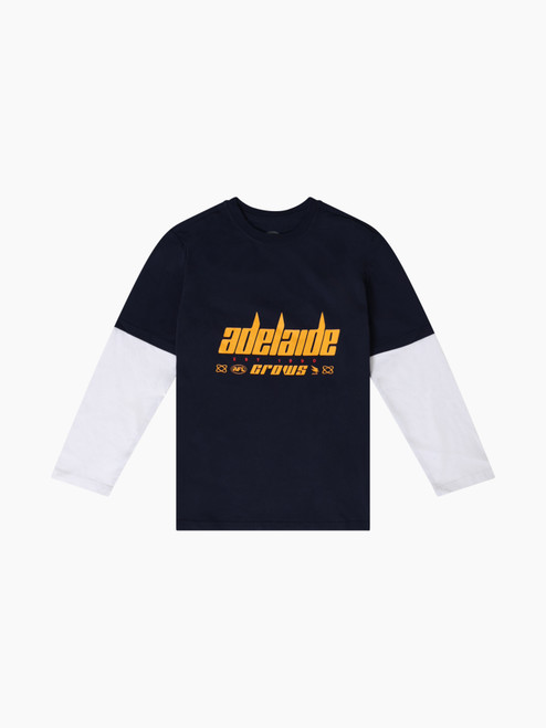 Adelaide Kids Graphic Long Sleeve Tee