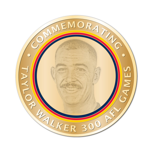 Taylor Walker 300 Games Commemorative Medallion