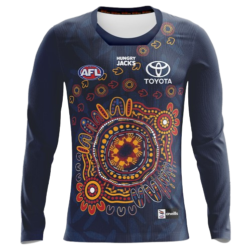 Adelaide Crows 2026 Authentic Long Sleeve Youth First Nations Guernsey