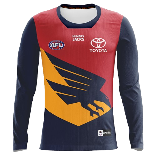 Adelaide Crows 2026 Authentic Long Sleeve Gather Round Guernsey