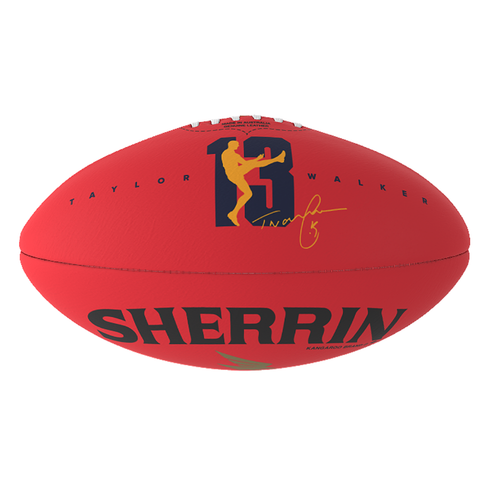 Taylor Walker Retirement Sherrin KB Size 5