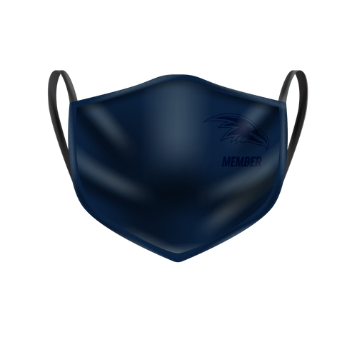 Adelaide Crows Member Face Mask (NO RETURN OR EXCHANGE)