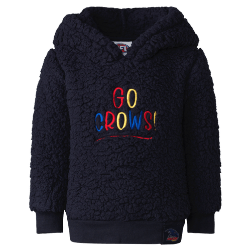 Adelaide Crows W22 Toddler Sherpa Hood  (NO RETURN OR EXCHANGE)