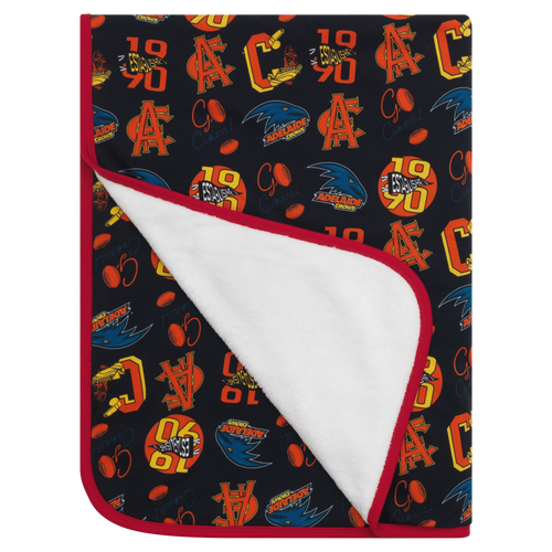 Adelaide Crows S22 Babies Blanket  (NO RETURN OR EXCHANGE)