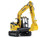 Komatsu PC78US-11 Excavator Yellow 1/50 Diecast Model by DCP/First Gear