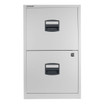 Bisley 2-Drawer Steel Home File Cabinet Front