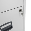 Bisley 2-Drawer Steel Home File Cabinet Key