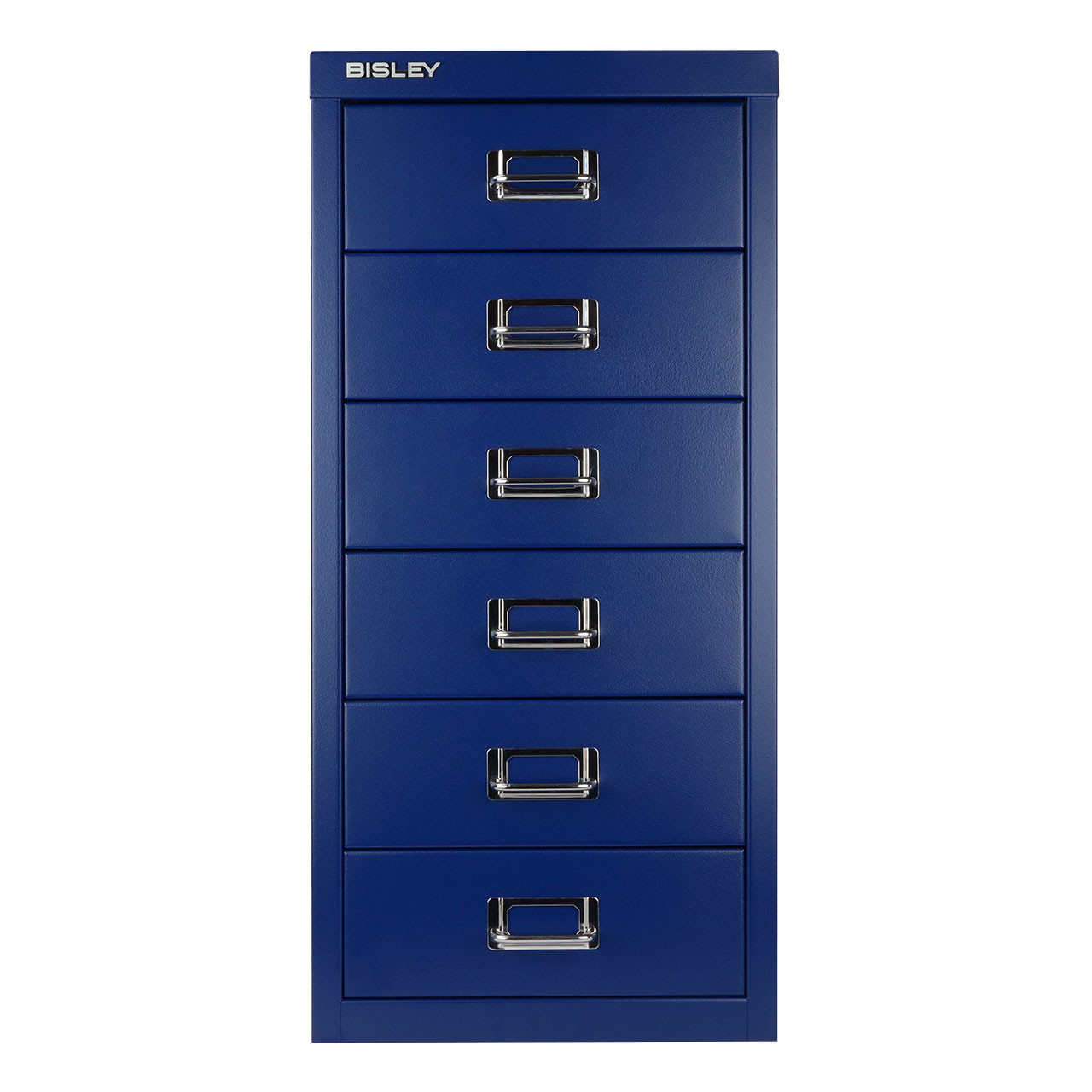 Bisley 6-Drawer Under-Desk MultiDrawer Steel Cabinet