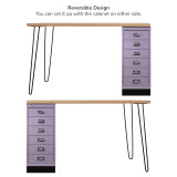 Bisley 6-Drawer MultiDesk, Reversible Design