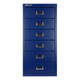 Bisley 5 Drawer Steel Cabinet 13 H x 11 W x 15 D Steel Blue - Office Depot Bisley 5 Drawer Steel Cabinet 13 H x 11 W x 15 D Steel Blue - Office Depot