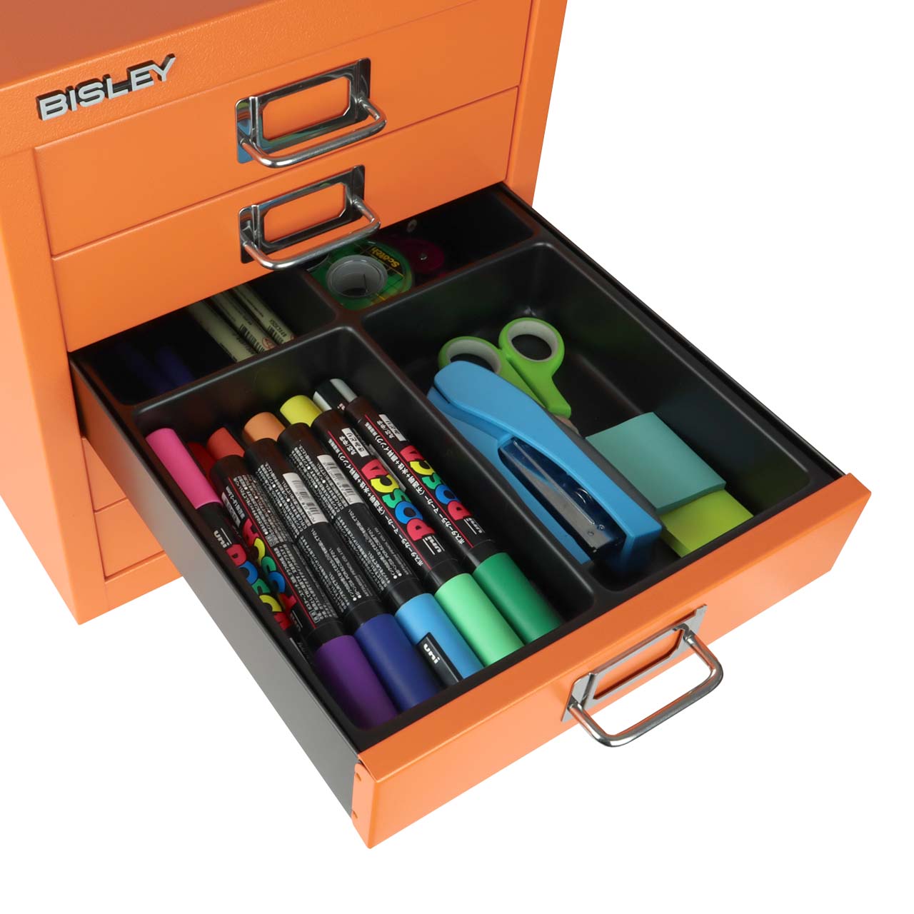 Bisley MultiDrawer Cabinet 4-Section Drawer Insert, 2