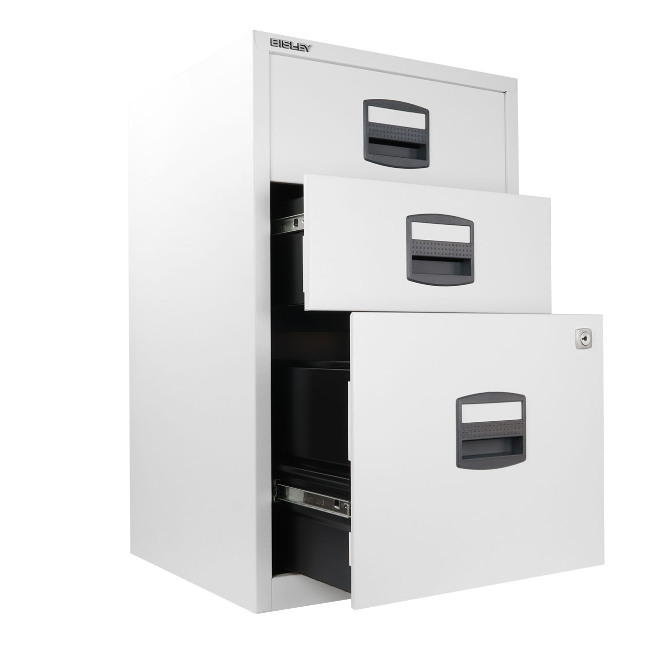 Bisley 3-Drawer Steel Home File Cabinet
