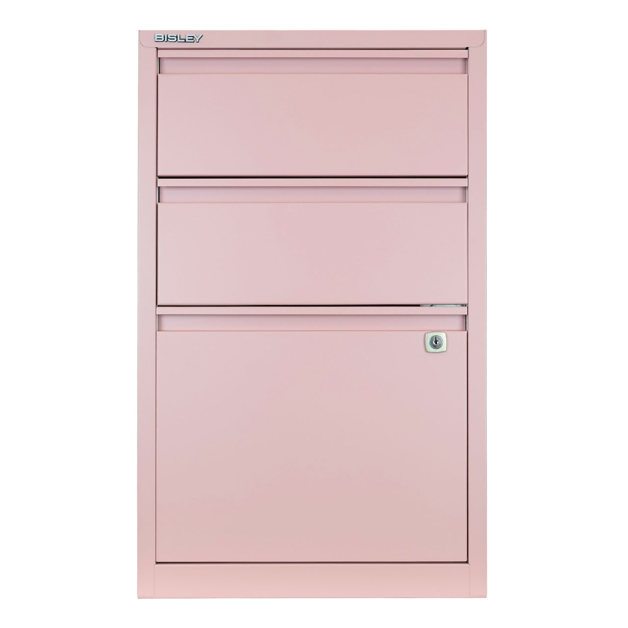 Bisley 3-Drawer Flush Front File Cabinet