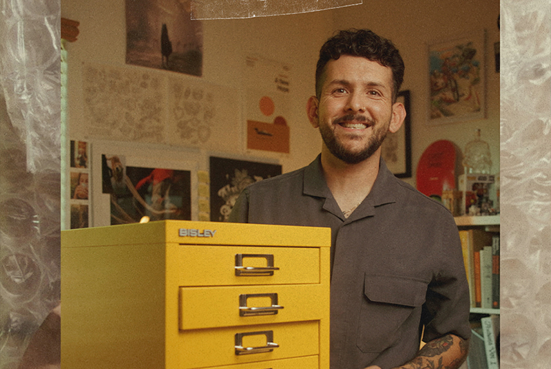 Creative Clarity: Eric Castanos Uses Bisley MultiDrawers to Elevate His Studio Space Creative Clarity: Eric Castanos Uses Bisley MultiDrawers to Elevate His Studio Space