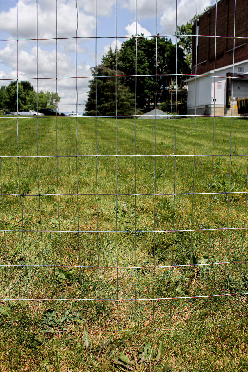 7' x 100' Welded Wire-14 ga. galvanized steel core; 12 ga after Black  PVC-Coating, 2 x 3 Mesh