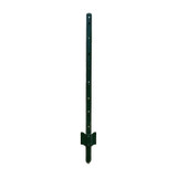 Green Steel U-Posts with Anchor Plate