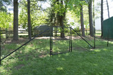 Dog Fence Access Gates Sleeved