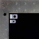 3/16" Aluminum Fence Wire Clips w/ screws - 100 pk